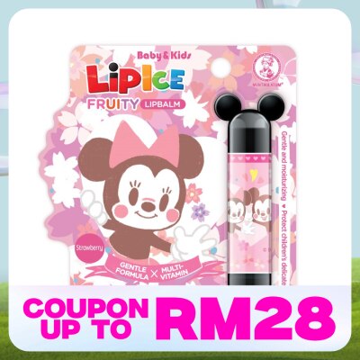 MENTHOLATUM LIPCARE Lipice Kids Strawberry 3.5g
