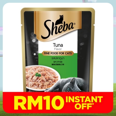 SHEBA Cat Wet Food Pouch Tuna 70gm
