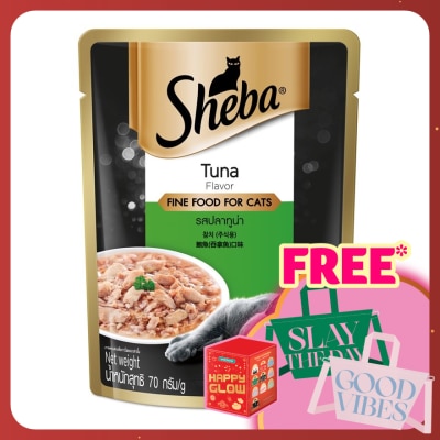 SHEBA Cat Wet Food Pouch Tuna 70gm