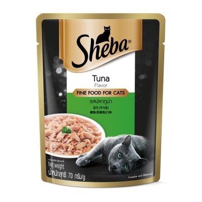 SHEBA Cat Wet Food Pouch Tuna 70gm