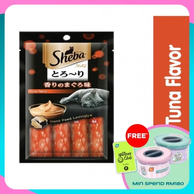 SHEBA Cat Treats Melty Tuna 48gm