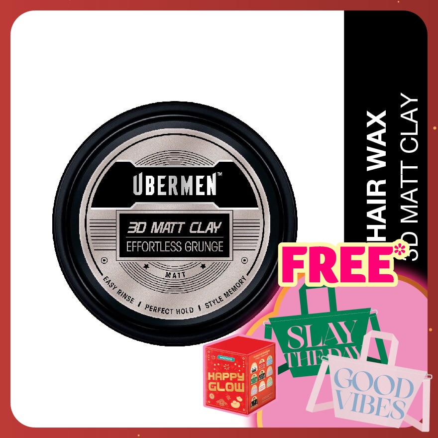 3D Matt Clay Effortless Grunge 70g