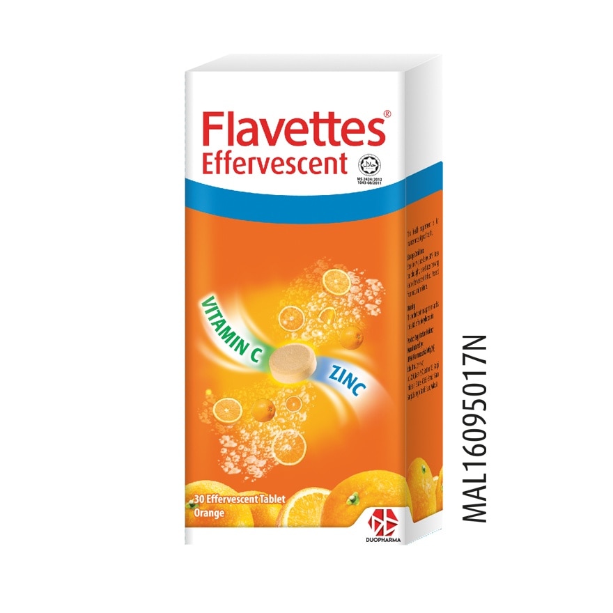 Effervescent VIT C + ZINC 30S