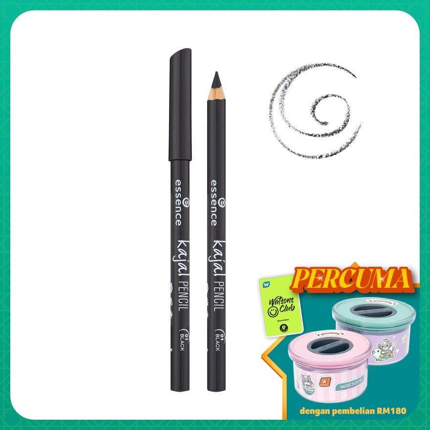 ESSENCE Kajal Pencil 01 Black 1pc