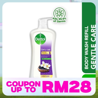 DETTOL Body Wash Gentle Care Habbatus Sauda & White Jasmine 900ml
