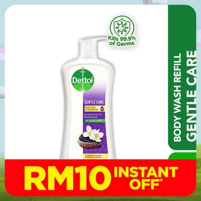 DETTOL Body Wash Gentle Care Habbatus Sauda & White Jasmine 900ml