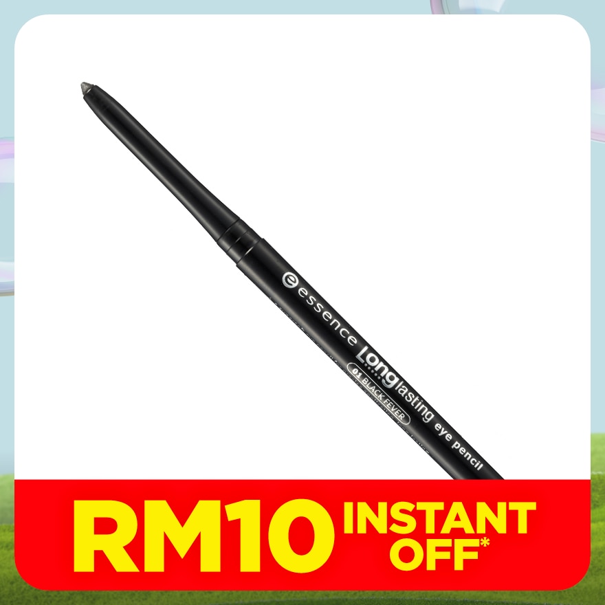 ESSENCE Long-lasting Eye Pencil 01 Black Fever 1's