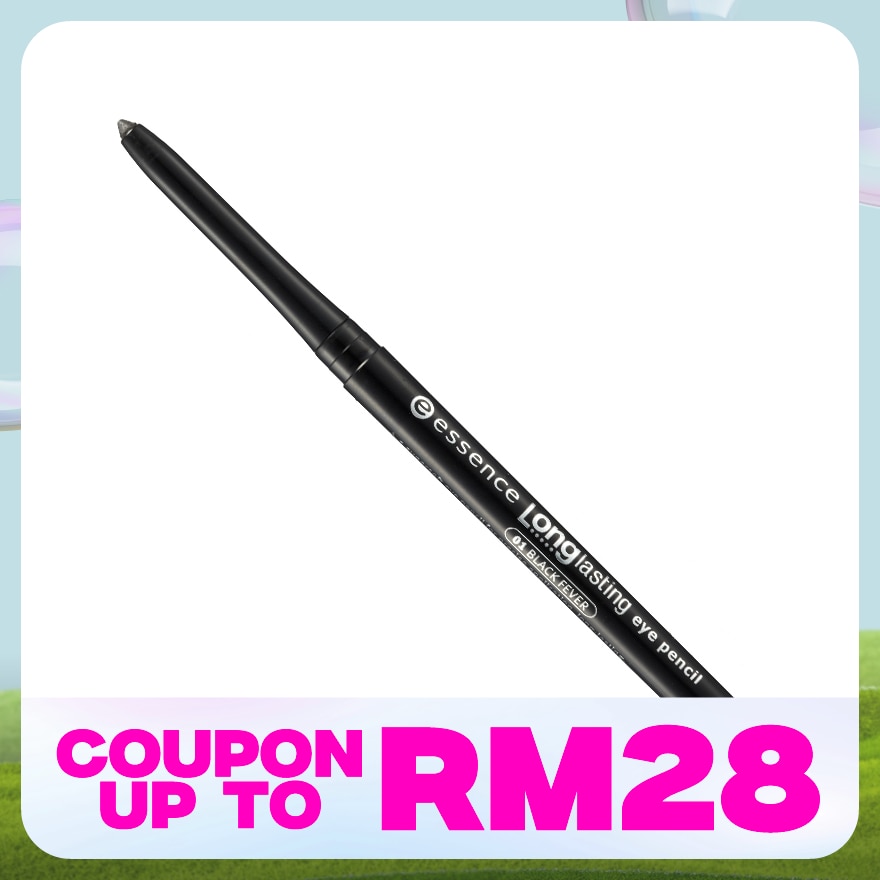 ESSENCE Long-lasting Eye Pencil 01 Black Fever 1's