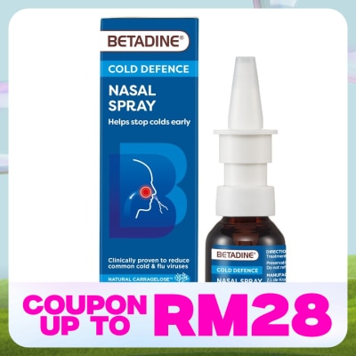 BETADINE Cold Defence Nasal Spray Adult 20ml