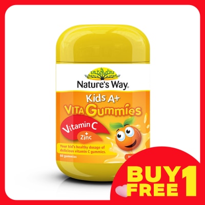 NATURE'S WAY Kids A+ Vita Gummies Vitamin C 60's