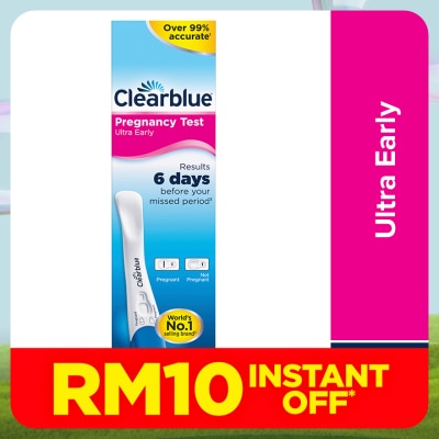 CLEARBLUE Ultra Early Pregnancy Test 1s