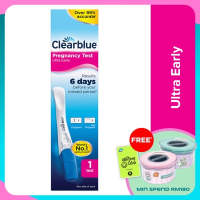CLEARBLUE Ultra Early Pregnancy Test 1s