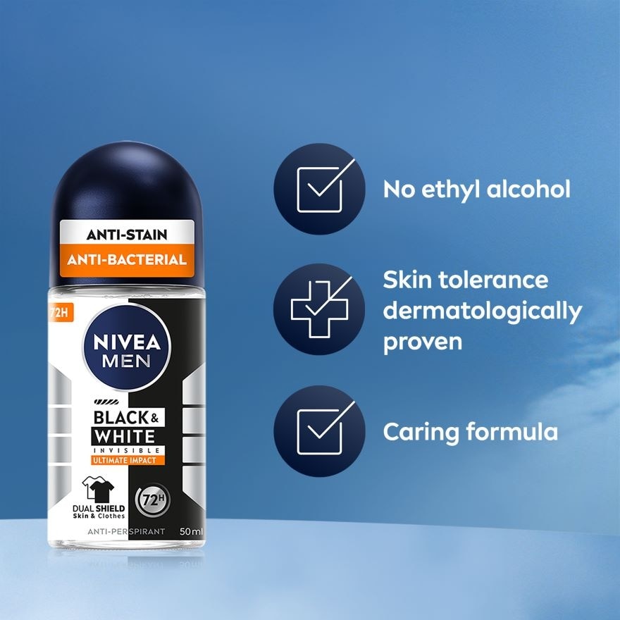 Deodorant B&W Ultimate Impact Roll On TWP 2x50ml
