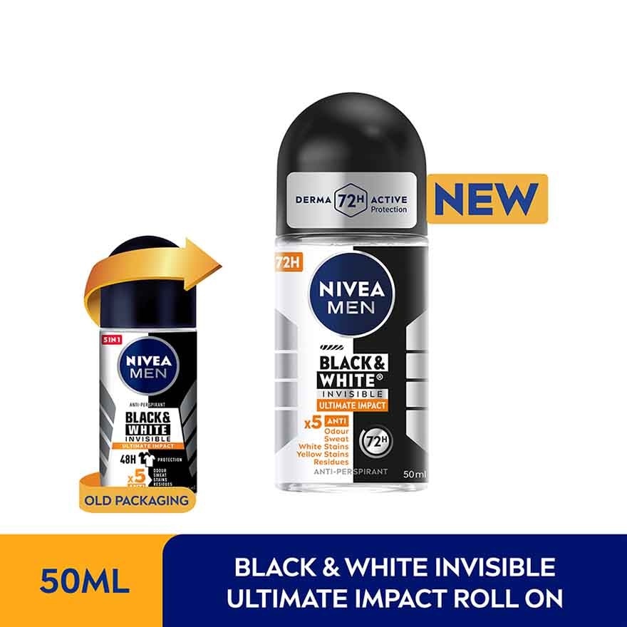 Deodorant B&W Ultimate Impact Roll On TWP 2x50ml