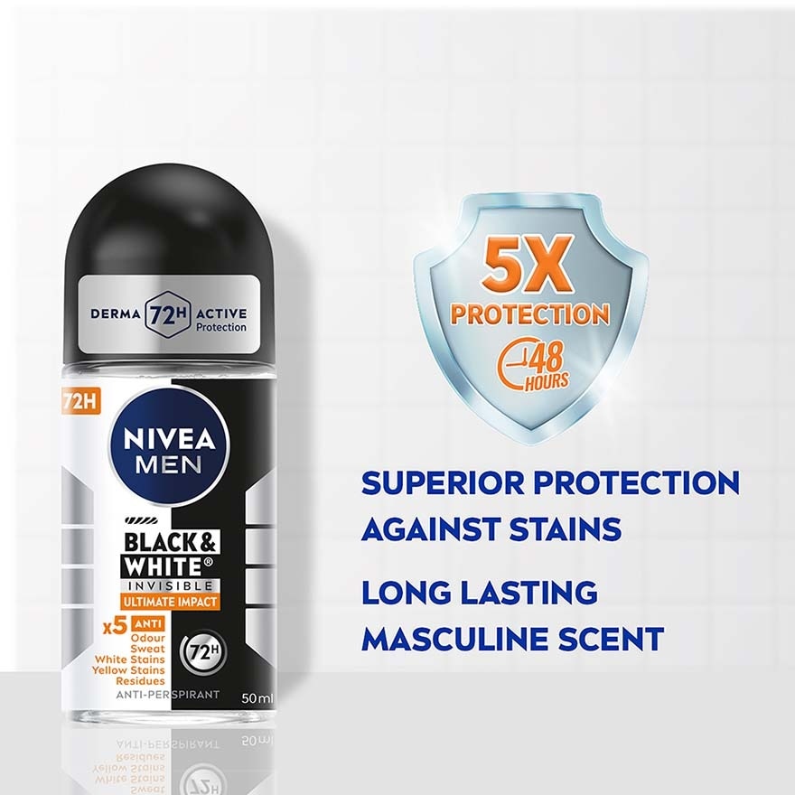 Deodorant B&W Ultimate Impact Roll On TWP 2x50ml