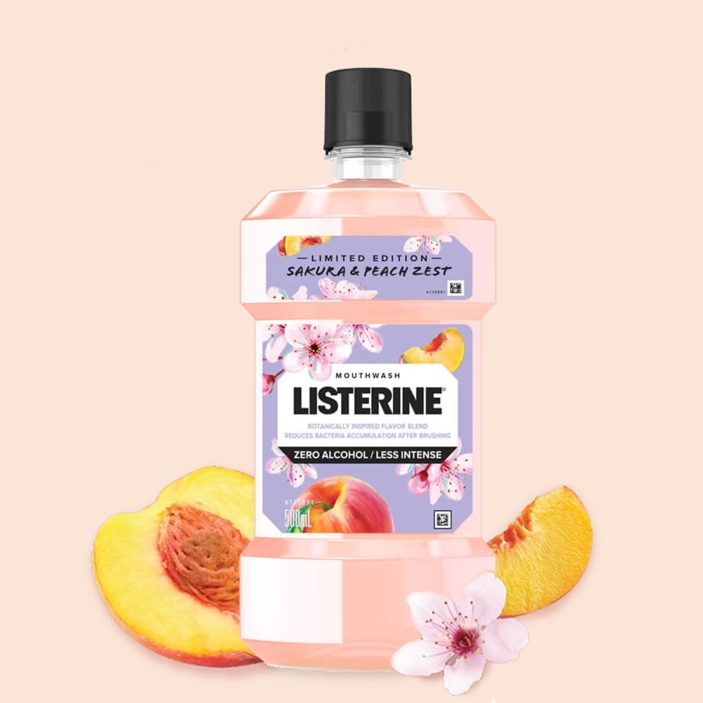 Listerine Sakura & Peach Zest 500ml