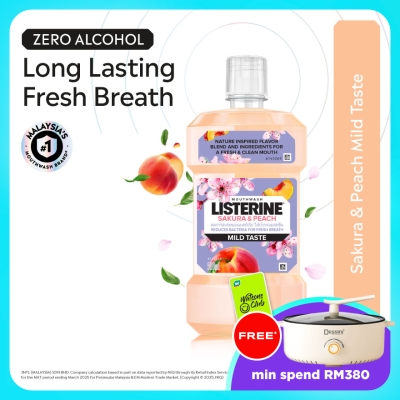 LISTERINE - Listerine Sakura & Peach Zest 500ml image