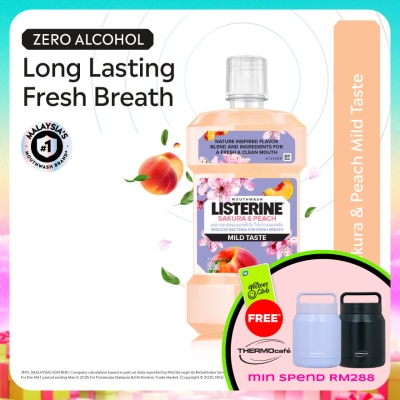 LISTERINE - Listerine Sakura & Peach Zest 500ml