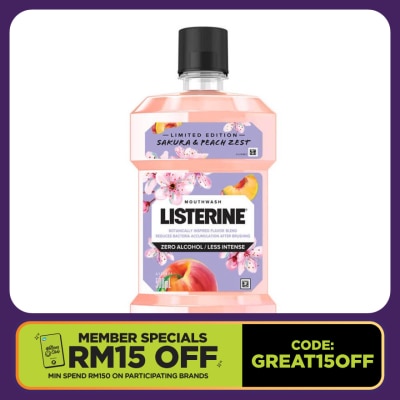 LISTERINE Listerine Sakura & Peach Zest 500ml