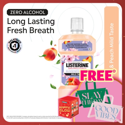 LISTERINE Listerine Sakura & Peach Zest 500ml