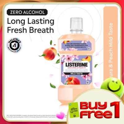 LISTERINE - Listerine Sakura & Peach Zest 500ml