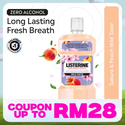 LISTERINE Listerine Sakura & Peach Zest 500ml