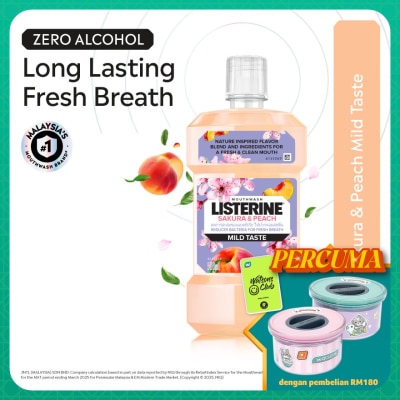 LISTERINE Listerine Sakura & Peach Zest 500ml