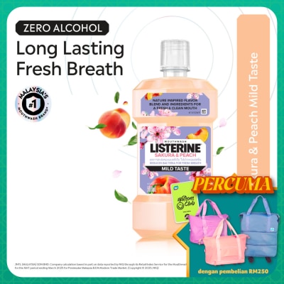 LISTERINE Listerine Sakura & Peach Zest 500ml