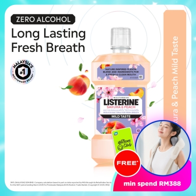 LISTERINE - Listerine Sakura & Peach Zest 500ml