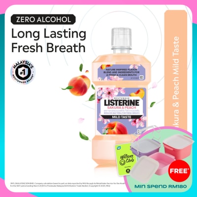 LISTERINE Listerine Sakura & Peach Zest 500ml
