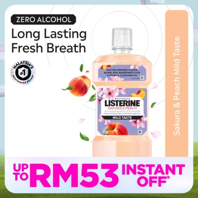 LISTERINE Listerine Sakura & Peach Zest 500ml