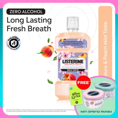 LISTERINE Listerine Sakura & Peach Zest 500ml