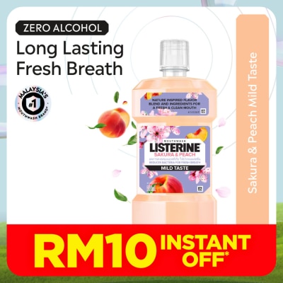 LISTERINE Listerine Sakura & Peach Zest 500ml