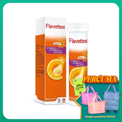 FLAVETTES - Effervescent Vital Orange 15S