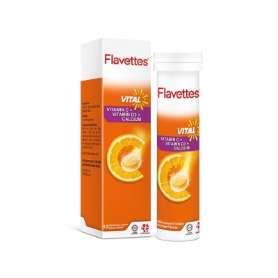 FLAVETTES Effervescent Vital Orange 15S