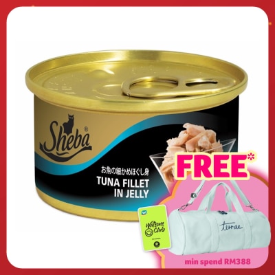 SHEBA Cat Wet Food Tuna Fillet in Jelly 85gm