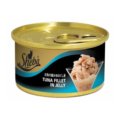 SHEBA Cat Wet Food Tuna Fillet in Jelly 85gm