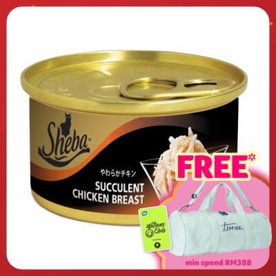 SHEBA Cat Wet Food Succulent Chicken Breast 85gm