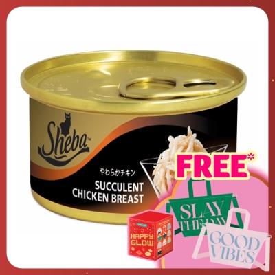 SHEBA Cat Wet Food Succulent Chicken Breast 85gm