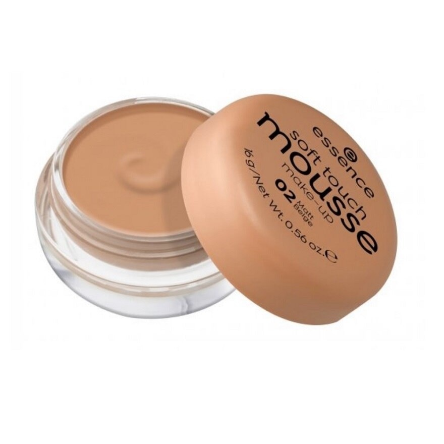 ESSENCE Matt Mousse Make Up 02 Matt Beige 1pc