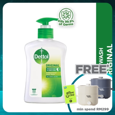DETTOL Antibacterial Hand Wash Original 250g