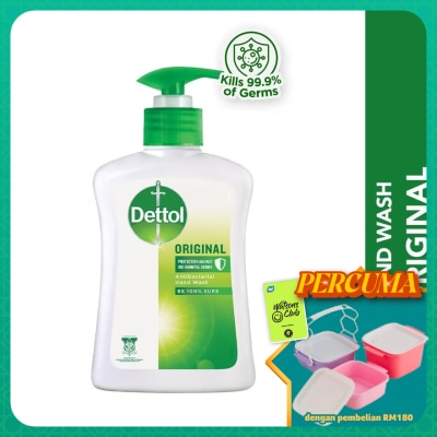 DETTOL - Antibacterial Hand Wash Original 250g