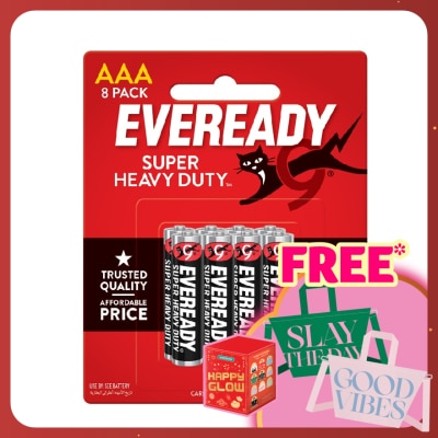 EVEREADY Super Heavy Duty Batteries AAA 8PC
