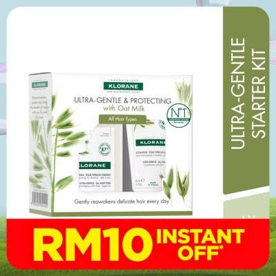 KLORANE Ultra-Gentle & Protecting Oat Milk Starter Kit 1's