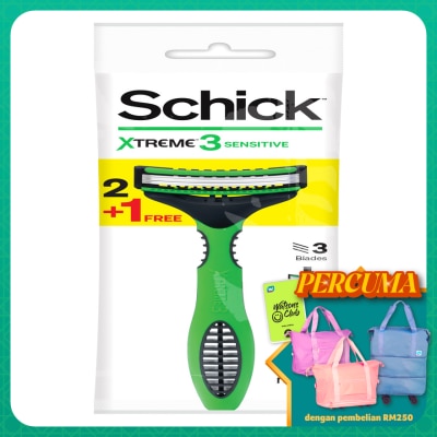 SCHICK - Xtreme3 Sensitive Disposable Razor 3's