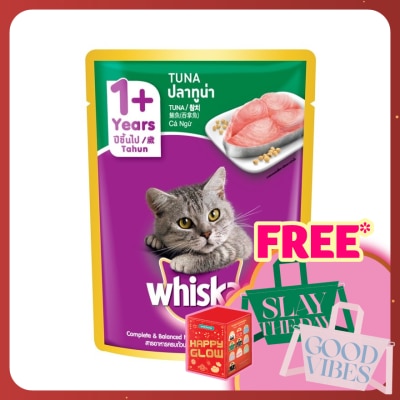 WHISKAS Cat Wet Food Pouch Tuna 80gm