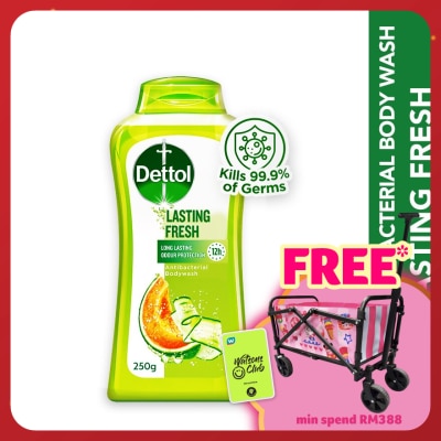 DETTOL Body Wash Lasting Fresh Honeydew Melon & Cucumber 250g