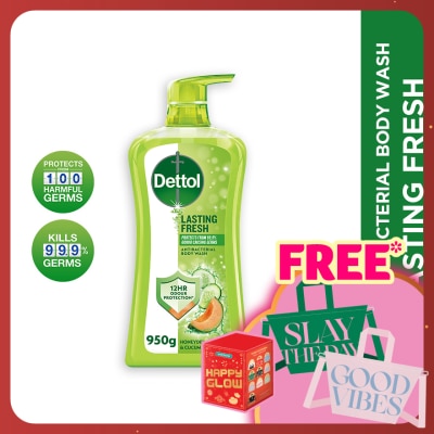DETTOL Body Wash Lasting Fresh Honeydew Melon & Cucumber 950g