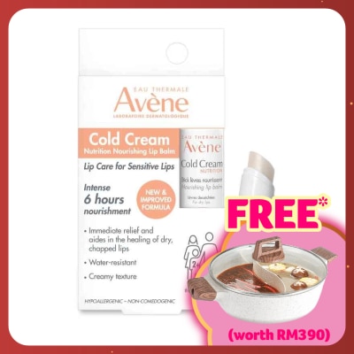AVENE Cold Cream Nutrition Nourishing Lip Balm 4g