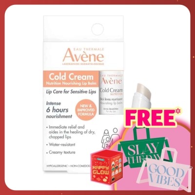 AVENE Cold Cream Nutrition Nourishing Lip Balm 4g